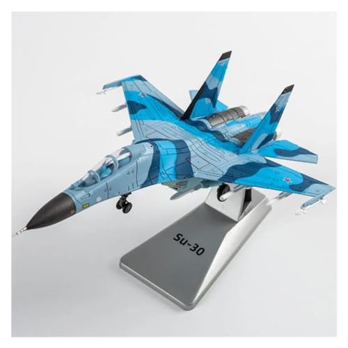 Modelo de avión SU-30 de aleación con acabados militares diecast 3