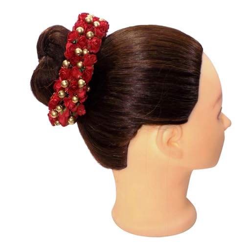 Image of Majik Bun Decoration Hair Gajra For Women And Girls Wedding, Party Hair Decoration Hair Accessories (M11)