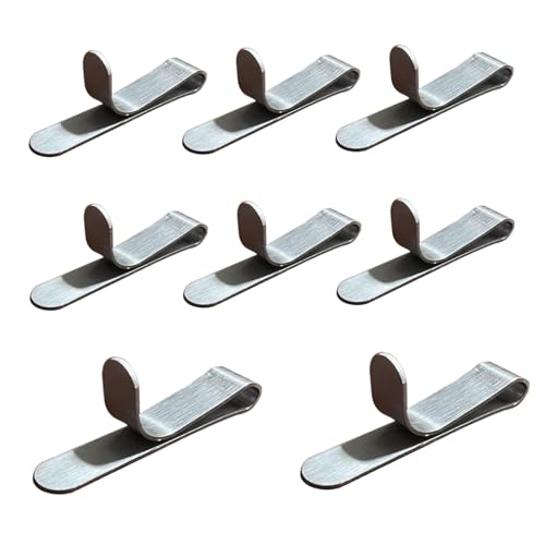 Anelli di torta regolabili in acciaio inossidabile 8pcs, stampi per mousse di altezza da 2, 36–3, 94 pollici con fibbie a clip per cottura, glassa, stratificazione e decorazioni di torte