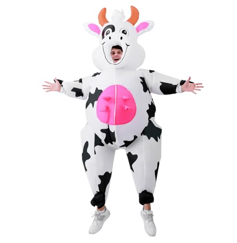 Costume de vache gonflable adulte JASHKE pour Halloween