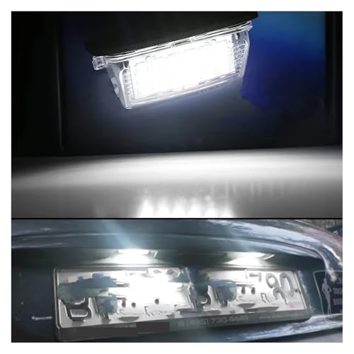 Luces LED matrícula trasera Citroen C4 C3 C5 Berlingo 2002 2007 3