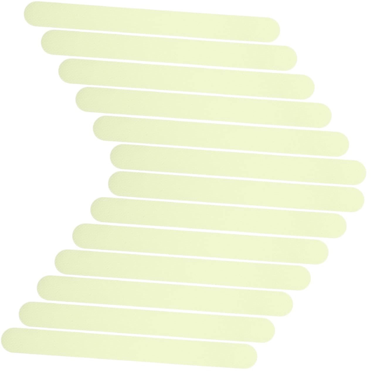 HOMSFOU 48piezas Pegatinas Antideslizantes Luminiscentes Para Escaleras y Baños Diseño Práctico y Autoadhesivo Para Suelos y Escaleras Seguridad La Noche