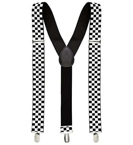 Mega_Jumble Adult Unisex 80's Ska Two Tone Fancy Dress Accessory Instant Kit Retro Ska 1980s Bucket Hat - Image 4