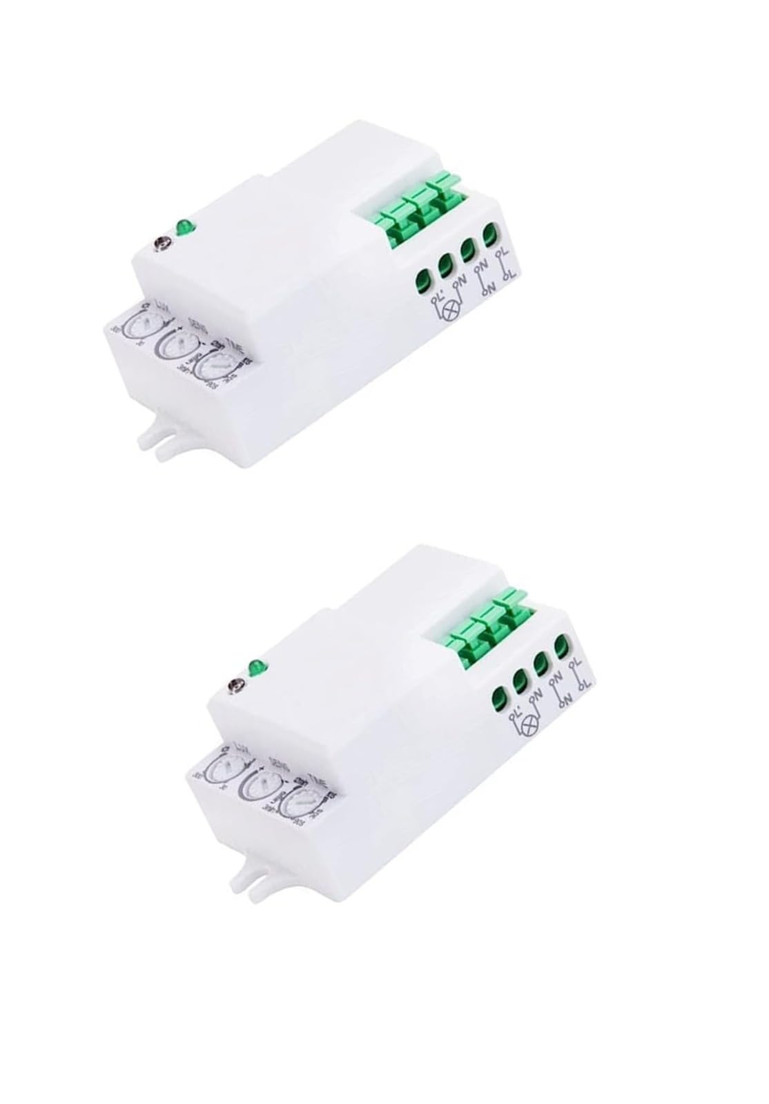 Quick Sense(QS-M5B) Plastic 360 Degree Sq Type Microwave Motion Sensor with Light Sensor (White)(Pack of 1) (QS-M5BX2)-image-20