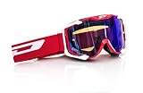 Marco: Doble Espuma Progrip Mx Gafas 3404 Multilay registrada, Rojo, tamaño Uni