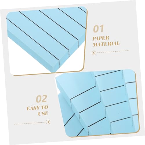 Blocs-notes adhésifs papier épais Angoily pour éviter la perte de mémos