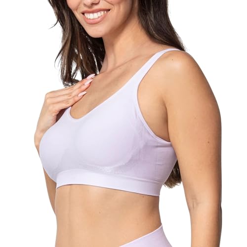 Image of Underoutfit Wireless Compression Everyday Bras for Women - Small to Plus Sizes