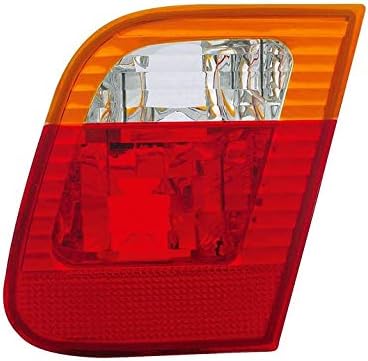Right Tail Light Compatible With BMW 3 Series E46 Saloon 2001 2002 2003 2004 2005 316i 318i 320i 325i 325iX 330i 330iX 318d 320d 330d 330xd VT708P Rear Light Assembly Tail Lamp Passenger Side Yellow