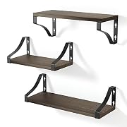 edihome, Estanteria Pared, Baldas Pared, 3…