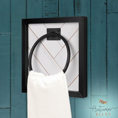 Autumn Alley Farmhouse Decor Hand Towel Ring For Bathroom thumb #8