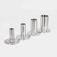 Vista 5 de 1pc 45mm Hose 2" Tri Clamp SUS 304 Stainless Steel Pipe Fitting