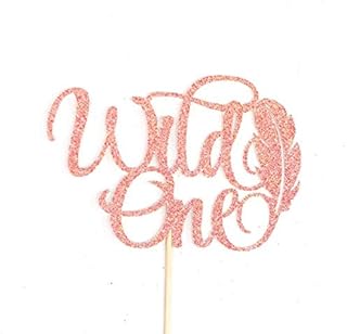 Atelier Elegance Wild One Cake Topper, One Cake Topper, 1st Birthday Cake Topper, Feather