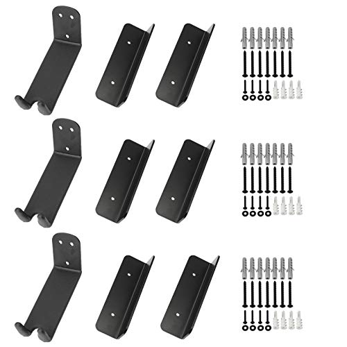 Venzo 3X Bike Bicycle Cycling Pedal Wall Mount Indoor Storage Hanger Stand
