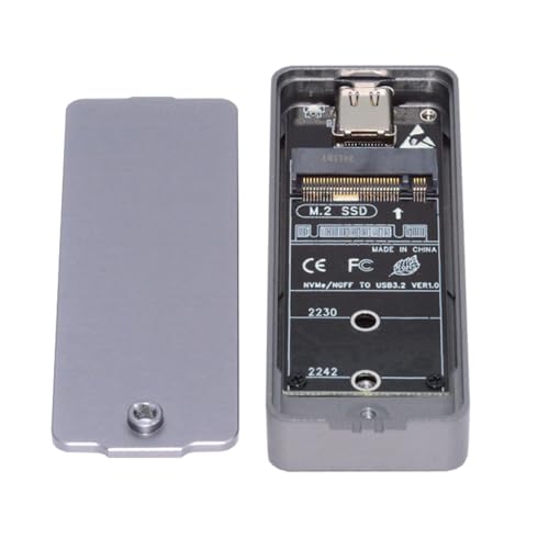 Xiwai Unidad externa SSD M.2 2242 USB 3.2 Gen2 20Gbps miniatura 1