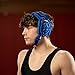 Matman Medalist Adult Wrestling Headgear – Easy-Adjust, Snug Fit Protective Headgear for Wrestling, BJJ & MMA (Royal)