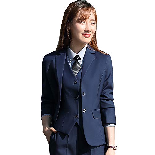 スーツセット レディース 男女同項 メンズ 長袖 ベスト 春秋冬 Ol事務所 結婚服 ビジネスフォーマルスーツセット キャスタ ーホテル 制服スーツ Lサイズ S Xxxxxl