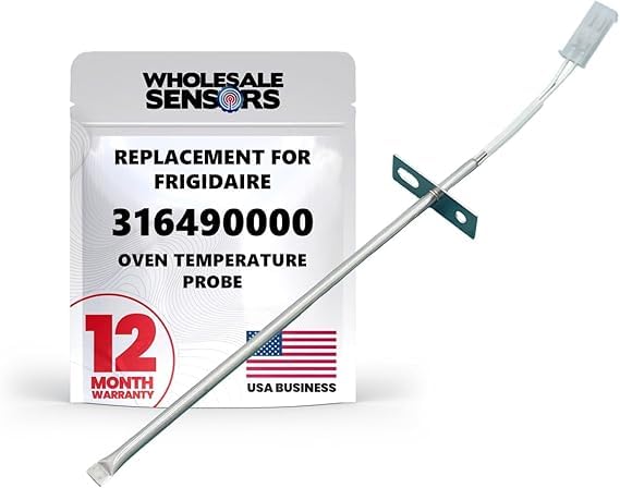 Sonde de température Frigidaire 316490000 pour four fabriqué aux USA
