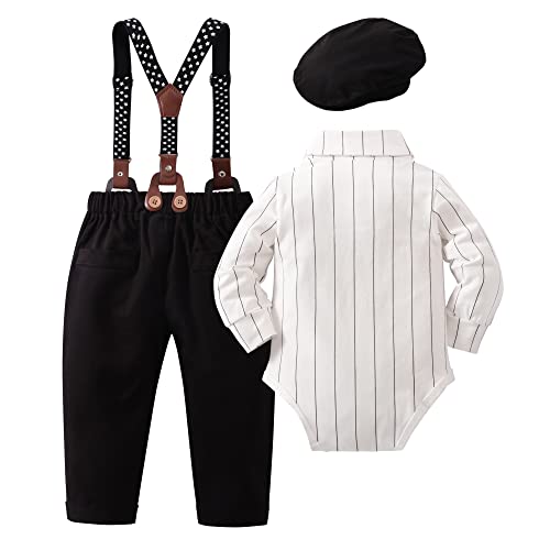 Image of YALLET Toddler Baby Boy Clothes, Long sleeve Letter Hoodies Top+Ripped Denim Pants 2pcs Fall Winter Outfit Sets
