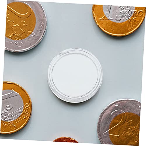 Caja acrílica para monedas 200 piezas miniatura 7