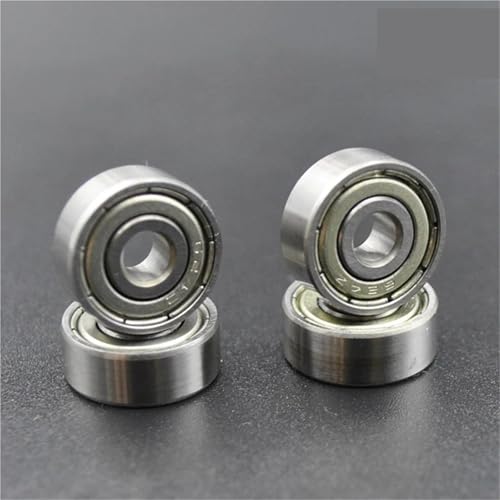 Roulement à billes 623ZZ 3x10x4 miniature acier rainuré 2RS