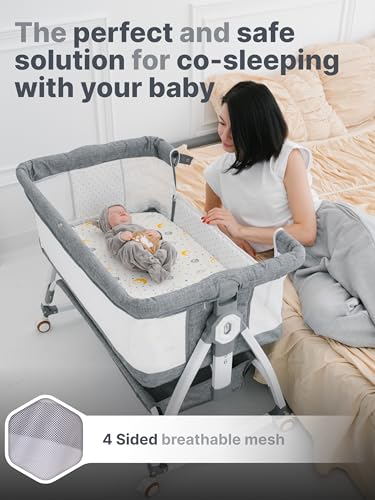 Earth&Me BB01 Baby Bassinet Bedside Sleeper thumb #1