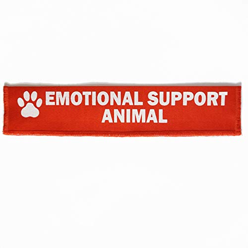 Emotional Support Animal Leash Sleeve - Red