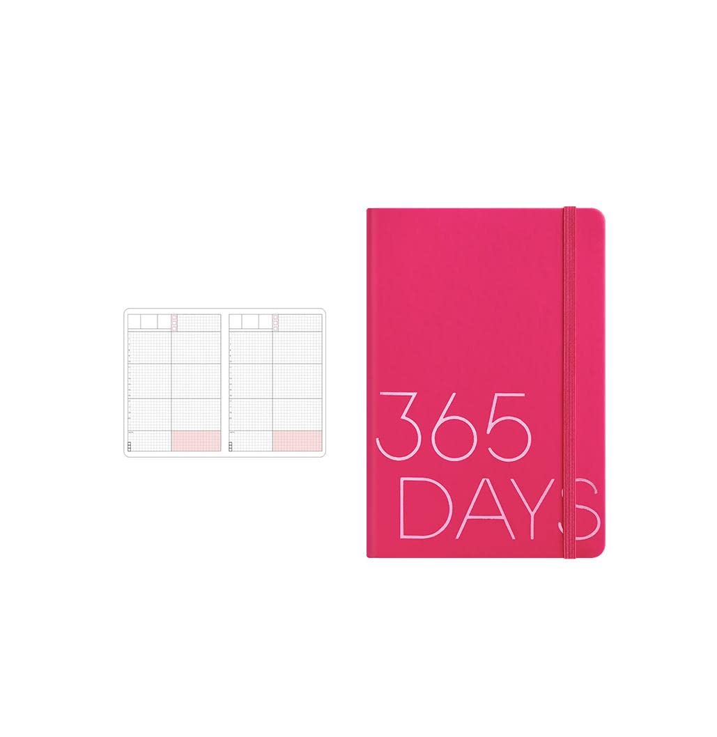 pianificatore di Vita 365 Planner Notebook Pagina Interna Super Spessa Piano Giornaliero annuale Diario Record Vita Cancelleria Regali Quaderni per la Scuola Agenda settimanale