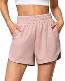 luvamia womans shorts feature high rise, 3.5 inches inseam, elastic waist, functional pockets. The womens plus size shorts are crafted from soft and stretchy fabric for maximum comfort. These plus size womens shorts come with an elastic waistband for...