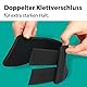 Hufglocken für Pferde Ponys | Warmblut Kaltblut Vollblut | schwarz | Neopren Springglocken S-XL | Hufschutz zum Reiten Springen Gelände Weide (XL (schwarz))