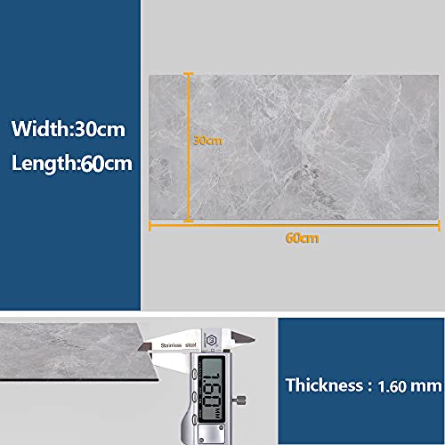 CLISPEED 10er Set Mosaik Fliesenaufkleber Selbstklebend - Wasserdichte PVC Wandtattoos Für Bad & Küche