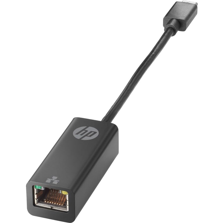 HP Ethernet Adapter - USB Type C - 128 MB/s Data Transfer Rate - 1 - Twisted Pair - 1000Base-T - TAA Compliant