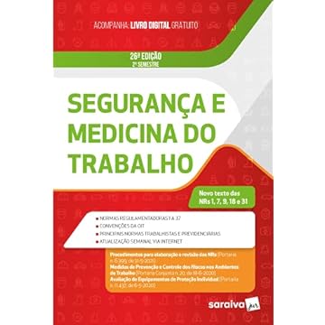 Capa do livro Segurança e Medicina do trabalho
