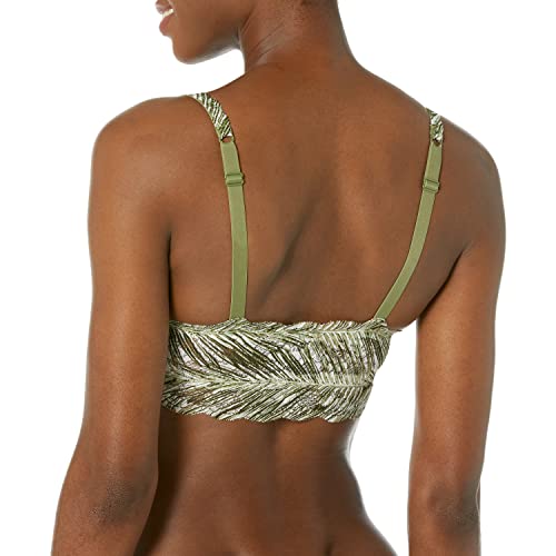 Cosabella Never Say Never Printed Curvy Sweetie Bralette - Wireless Plus Size Bralette for Women DD Cups and Up2