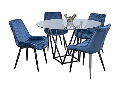 Opiniones y reviews de Mesa cristal sillas - los mas comprados. 11 Imagen adicional