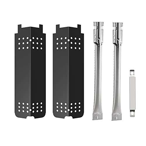 Bbq-Plus Grill Parts For Charbroil Classic 280 2 Burner 463613717 463647018 463672717 463672817 G215-0203-W1 G320-0200-W1A,Heat Plates/Grill Burner/Carryover Tube For Charbroil Classic Grill Parts #TOP9