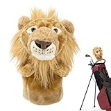 Taco Taca - Niedliche Weiche Sportaccessoires | Kuh Golf Driver Kopfabdeckungen | Für Hölzer Fairway Mallet Außenplatz Driving Range Übung Putting Green Reisen Täglich Männer Frauen