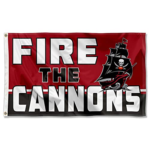 Drapeau Tampa Bay Buccaneers Fire The Cannons avec œillets renforcés WinCraft