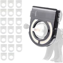 YUZES 20 Pack Paint Spray Gun Light Cover for 025 Series, No Cleaning Plastic Cover for Auto Paint Gun Light Excludes Spray Gun Light