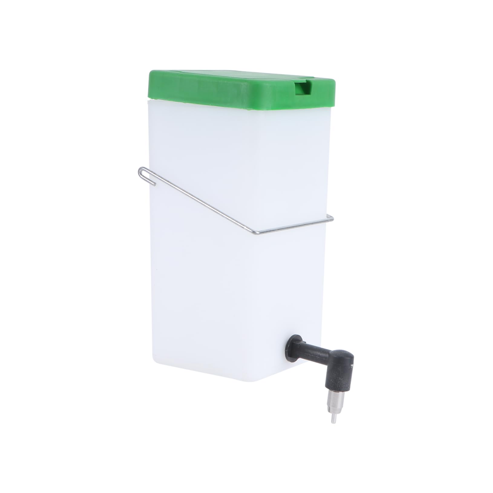 BESPORTBLE 3pezzi Abbeveratoio Automatico Per Conigli Distributore Per Animali Domestici Plastica Bianco e Verde Facile Da Pulire Perdite Per Conigli e Piccoli Animali Domestici