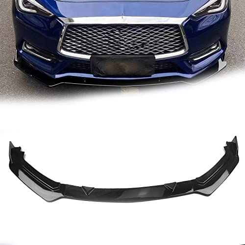 Spoiler Avant Infiniti Q60 Look Sport Noir Brillant pour Vos Sorties Weekend