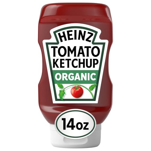 Heinz Organic Tomato Ketchup, 14 oz Bottle