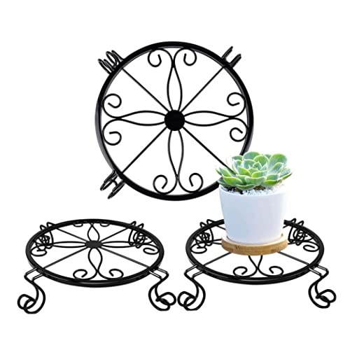 Support de plante en métal haut de gamme design géométrique épuré - 7
