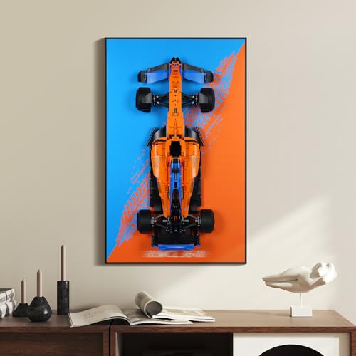 Image of Display Wallboard for Lego McLaren Formula 1 Race Car, Wall Mount for Lego 42141 Collectible F1 Model Kit (Car Not Included),New Background