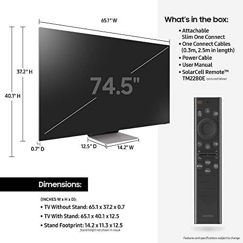 Samsung 75 inch QN900C 8K TV