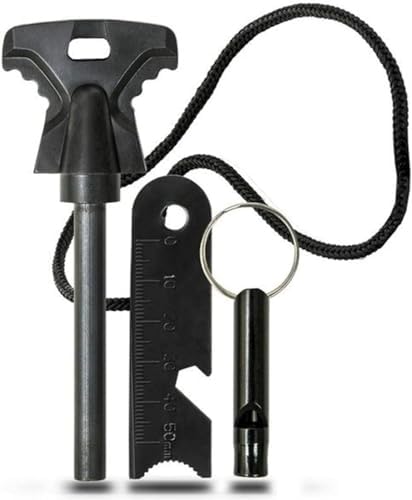 Orret Home Acil Durum Magnezyum Çubuk Çakmaktaşı Hayatta Kalma At...