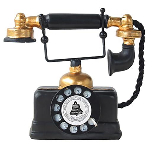 Téléphone miniature décoratif pour créer une ambiance rétro dans votre salon