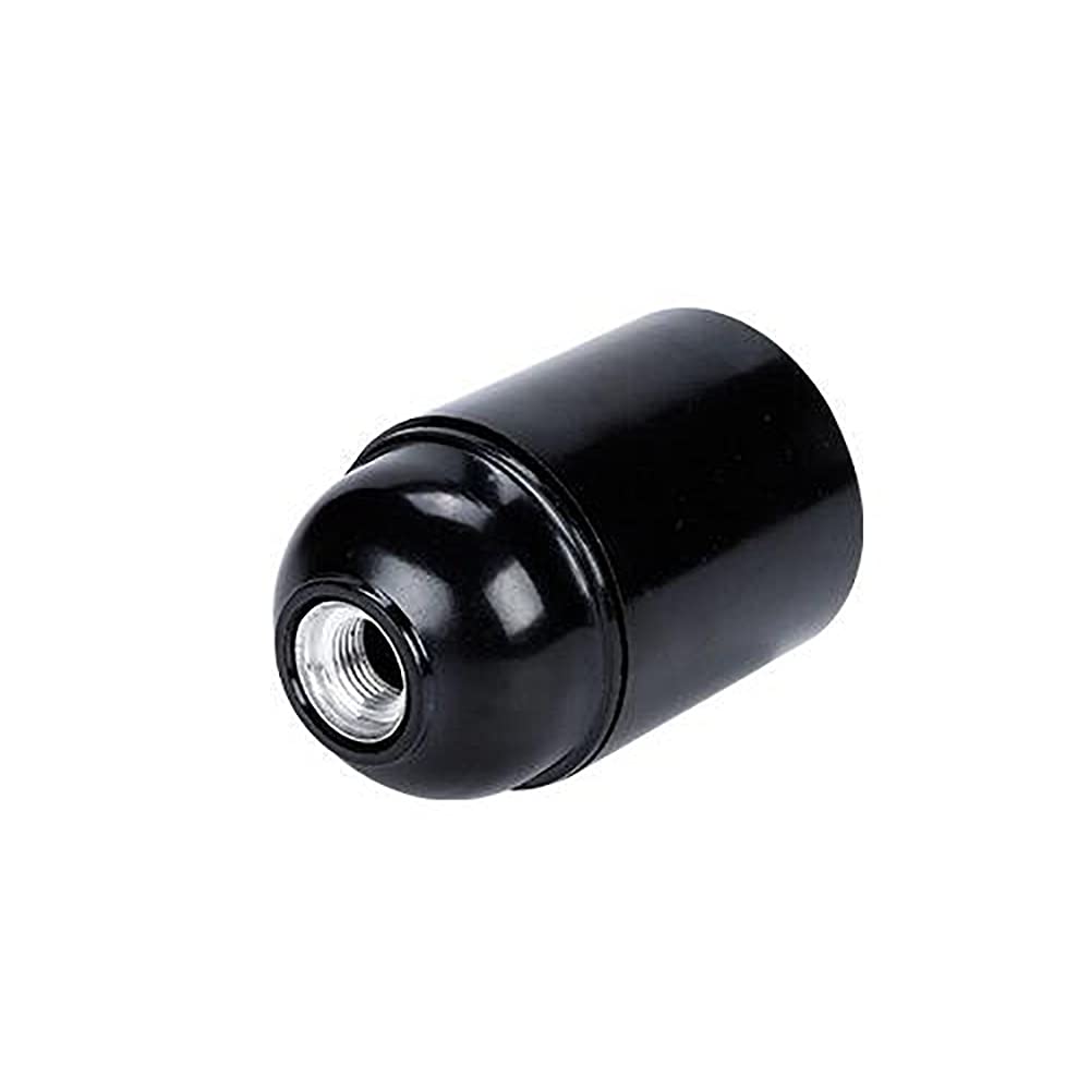 Douille E27 Avec Bague De Fixation Couleur Noir à 2,90 € (Douilles Pour Lampes