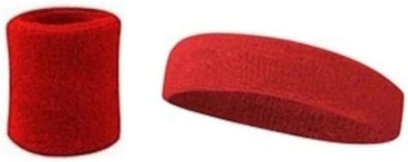Slipt Athlete Headband + Athlete Bracelet Sports Bracelet Headband Red