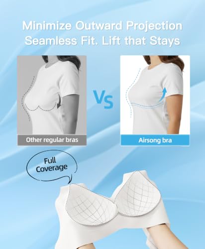 Image of Minimizer Bras for Women Full Coverage Wireless Plus Size Seamless Bralette Removable Pads Comfort 32A-42DD
