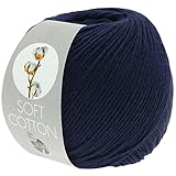  Lana Grossa Soft Cotton 017 Dunkelblau 50g